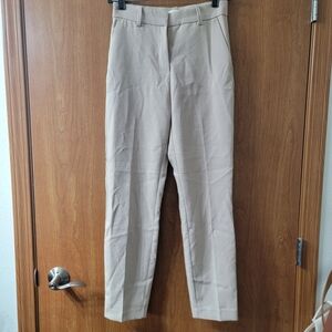 BOGO H&M Beige Trousers Slim Fit Slacks Size 4